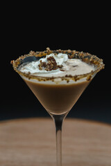 cocktail with chocolate