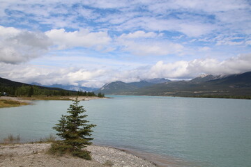 Weather Over Lake Abraham, Nordegg, Alberta