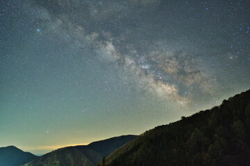長野県阿智村の星空