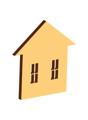 house with two windows