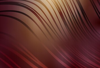 Light Red, Yellow vector layout with wry lines.