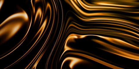 luxury liquid wave abstract background or wavy folds grunge silk texture, elegant wallpaper design background