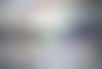 Grey sanded texture with halftone iridescent sheen. Metallic effect. 