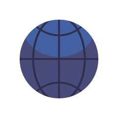 Global sphere icon