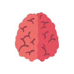 pink brain icon