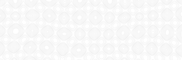 Light gray vector background, banner. Abstract contour lines	