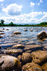 Stones in the river
