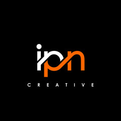 IPN Letter Initial Logo Design Template Vector Illustration