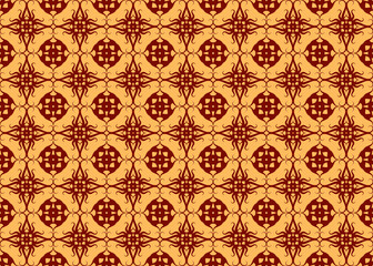 Floral Seamless Pattern Traditional Style