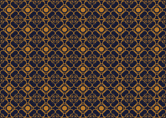 Floral Seamless Pattern Traditional Style