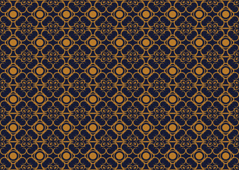 Floral Seamless Pattern Traditional Style