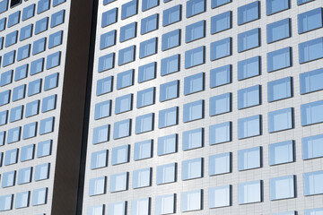 windows of a hotel building of Tripla, Helsinki Finland