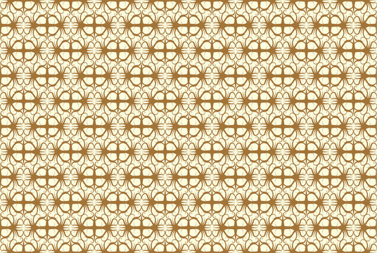 Floral Seamless Pattern Traditional Style