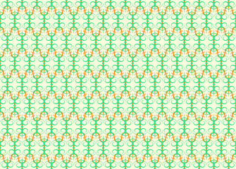 Floral Seamless Pattern Traditional Style