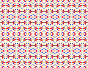Floral Seamless Pattern Traditional Style