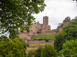 View of the ruin 