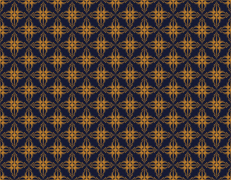 Floral Seamless Pattern Traditional Style