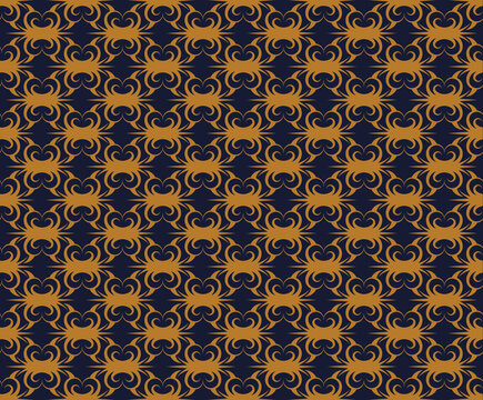 Floral Seamless Pattern Traditional Style