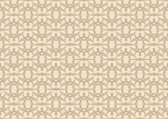 Floral Seamless Pattern Traditional Style