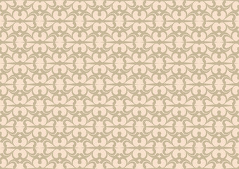 Floral Seamless Pattern Traditional Style