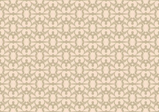 Floral Seamless Pattern Traditional Style