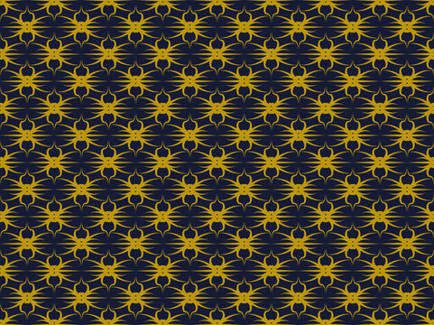 Floral Seamless Pattern Traditional Style