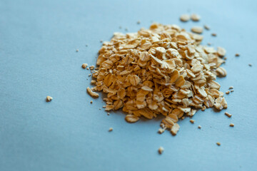 オートミールのアップ