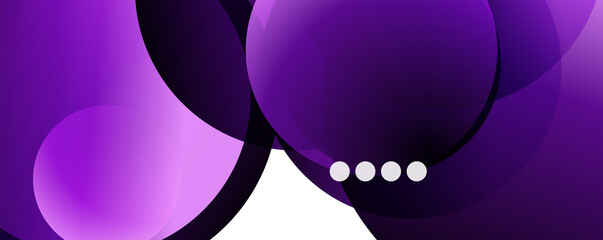 Fluid gradients, swirls and circles. Bright color lines. Vector Illustration For Wallpaper, Banner, Background, Landing Page