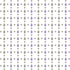 seamless pattern with blue and white dots