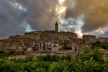 Fototapeta premium Borgo di Latera
