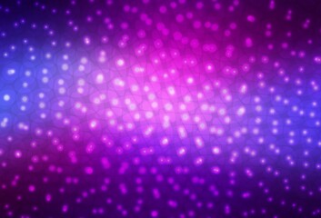 Light Purple, Pink vector template with circles.