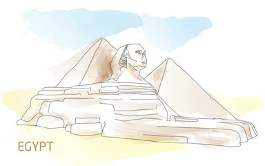 The Pyramids of Giza and the Great Sphinx, Egypt