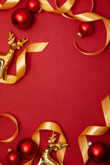 Christmas background or wallpaper with copy space