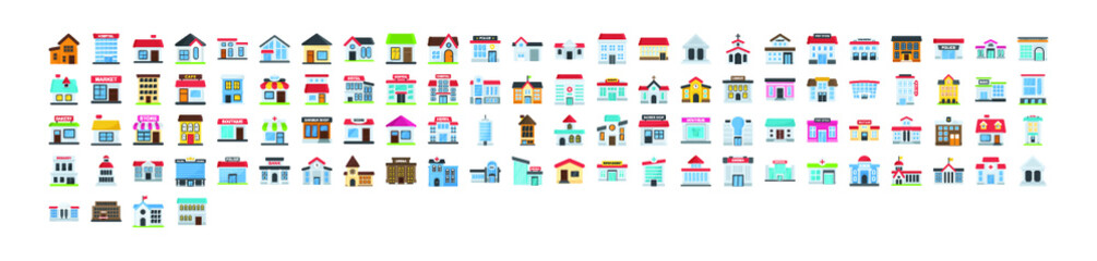 illustration of a set of Buildings