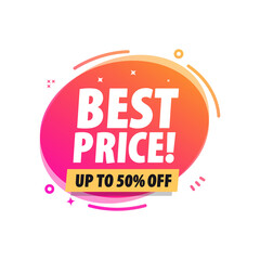 Best Price Up To 50% Off Shopping Label