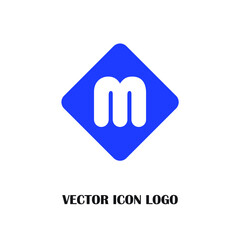 Letter M logo icon design template elements