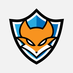 Fox Shield Logo Esport