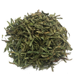 Cut and dried Asian herbal tea persimmon leaf
