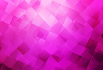 Obraz premium Light Pink vector background with rectangles.