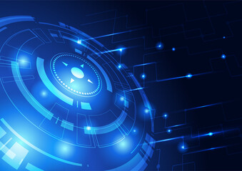 Abstract technology background communication concept innovation background vector illustration