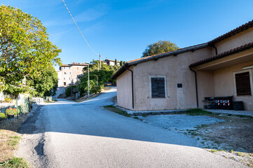 hamlet of macerino its buildings and rustic alleys