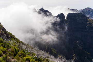 Madeira auf dem Pico Ruivo - Arieiro