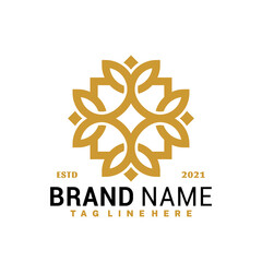 Luxury Flower Spa Logo Vector Design, Creative Logos Designs Concept for Template