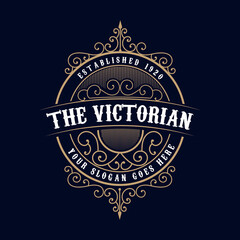 Vintage ornamental vector with floral ornament Suitable for whiskey, liquor, beer, brewery, wine, barber shop, coffee shop, tattoo studio, salon, boutique, hotel, shop signage engraving illustration