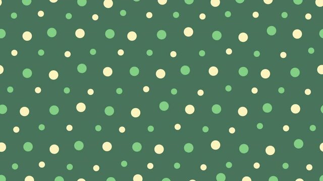 abstract animation green background, thanksgiving day