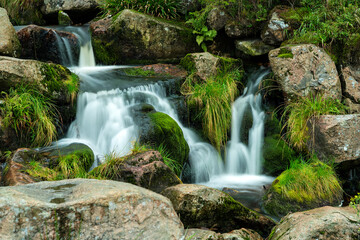 Oberer Bodewasserfall bei Braunlage im Harz