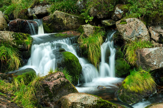 Oberer Bodewasserfall bei Braunlage im Harz