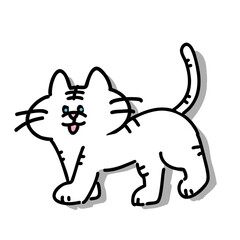 ホワイトタイガー,トラ,虎,虎猫,トラネコ,アルビノ,ネコ科,干支,年賀状,寅年,寅,タイガー,ステッカー,シール,影,立体,
動物,アニマル,2022,2022年,猫,動物園,ホワイト,白,
かわいい,イラスト,素材,デフォルメ,キャラクター,
色塗り,白黒,モノトーン,線画,シンプル,塗り絵,手書き,落書き,ペン画