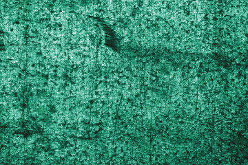 Aged green weathered background with spots and stains