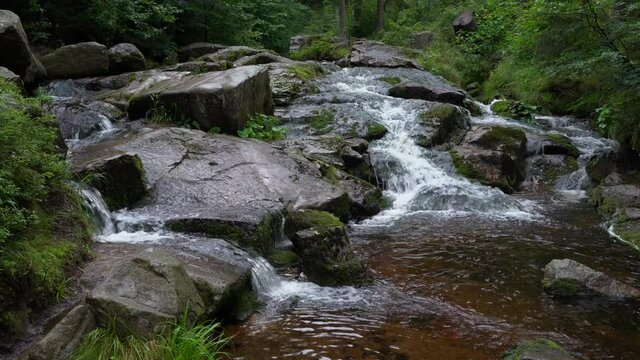 Unterer Bodewasserfall bei Braunlage im Harz